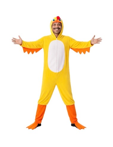Déguisement de poulet taille L - de haute qualité, idéal pour le carnaval, les fêtes à thème et les événements spéciaux